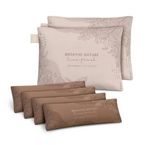 lot 1953 image: Roonin Bamboo Charcoal Bags Odor Absorber (6-Pack), Natural Air Purifier & Pet Safe Deodorizer for Home, Car and Closet - Odor Remover for Strong Smells