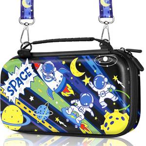 lot 2137 image: Gurgitat for Nintendo Switch 2 Carrying Case for Teen Boys - Cute Cool Design for Switch 2 2025 Travel Cases with Handle and Strap Portable Storage Carry Hard Shell for Accessories, Astronaut