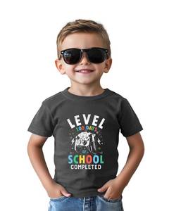 lot 2164 image: Habudda Toddler 100 Days of School Shirt Kids for Boys Girls 100th Day of School Costume T-Shirt Graphic Short Sleeve Tops Tee 2T-8Y