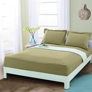 lot 2219 image: Mocassi Full Fitted Sheet - Deep Pocket Cooling Sheets up to 16 inch - Hotel Luxury 1800 Premier - Softest Sheets - Wrinkle Resistant - 1 Single Bottom Fitted Sheet, Full, Sage Green