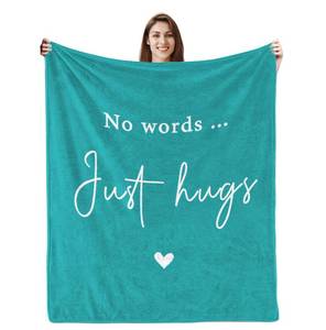 lot 2229 image: Get Well Soon Gifts for Women Hug Blanket Warm Friendship Thinking of You Gifts Encouragement Gift for Women Sympathy Gift Love Blankets 50x60
