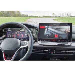 lot 2240 image: SXCY 2PCS for 2025 2026 VW Golf RGTI Tempered Glass Screen Protector GPS 12.9 InchDash 10.25 Inch for Volkswagen Golf 2025 2026 Accessories 2025 2026 Golf R Navigation Touch Screen Protector