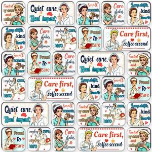 lot 4062 image: 36PCS Nurses Week Gifts Bulk 2026 - Funny Refrigerator Magnets, Nursing Day Appreciation Gift Decorations for RN CNA Women Men