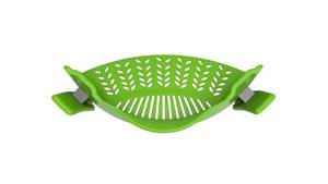 lot 4122 image: Prepara Silicone Strainer, Green