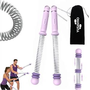 lot 5576 image: Adjustable Ropeless Battle Ropes for Home Gym for Men & Women, Quiet Air Resistance Heavy Duty Cordless Battle Rope,Exercise Ropes with Variable Resistance, Strength & Low-Impact Cardio for HIIT
