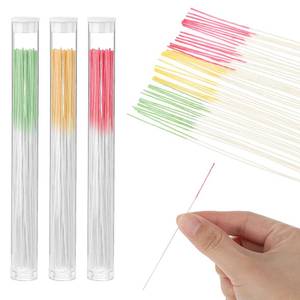 lot 6310 image: 180 Pcs Ear Hole Cleaner Piercing Cleaner Floss Disposable Earring Hole Cleaner Floss, Nose Ring Cleaner Piercing Floss, Ear Hole Cleaner for Girls Women Men Ear Piercing Care Kit