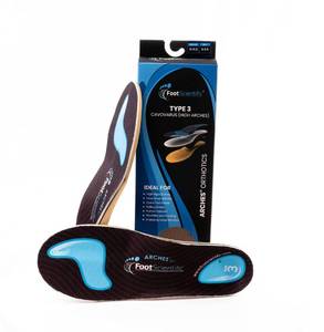 lot 6367 image: Arches Insoles Type 3 - SupinationHigh Arch (M12-12.5 W14-14.5)