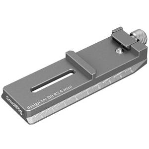 lot 6385 image: SMALLRIG 4.6 Quick Release Plate Adapter for Arca-Swiss for DJI RS 4 Mini Gimbal, Anti-Drop Design and Quick Assembly - 5336