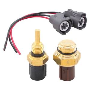 lot 6401 image: ApplianPar Engine Coolant Fan Temperature Sensor Switch and Connector Pigtail Set for Honda CR-V Civic for Acura CL MDX RSX TL TSX