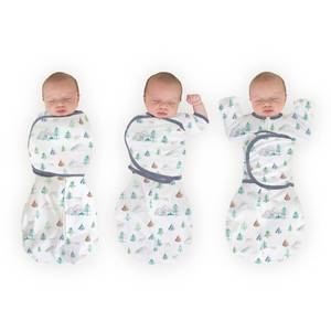 lot 6402 image: SwaddleDesigns 6-Way Omni Swaddle Sack Arms Up Swaddle for Newborn, More Options to Calm Moro Reflex, Improves Sleep, Transition Baby Sleep Sack, Small, 0-3 Mo, 6-14 lbs, Watercolor Mountains & Trees