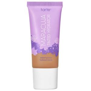 lot 8283 image: tarte maracuja tinted moisturizer �� Lightweight Sheer Foundation with Buildable Longwear Coverage, Hyaluronic Acid for Hydrated Skin, Vegan & Cruelty-Free, full size, 34H medium honey