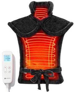 lot 9143 image: FSA Eligible Items Only List Heating Pad, CooCoCo HSA Store Eligible Heat Pad for Neck and Shoulders and Back, Large Heated Pad w 6 Heat Settings, Auto-Off