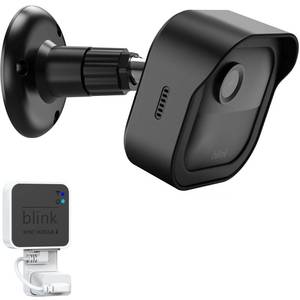 lot 10081 image: Blink Outdoor 4 (4th Gen) Wall Mount, Weatherproof Protective Cover and 360 Degree Adjustable Mount with Blink Sync Module Mount for Outdoor Indoor Security Camera (Black, 1 Pack)