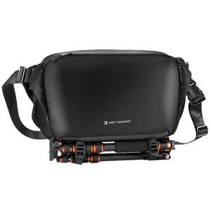 lot 11408 image: K&F CONCEPT Camera Sling Bag,SLRDSLR Camera bag with Tripod Holder, Multifunction Photography Crossbody Camera Portable Case, Camera Shoulder Case for Photographers