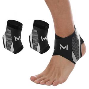 lot 12059 image: Easybos Ankle Brace 2 Pack for Men & Women, Adjustable Lace-Up Ankle Support with Straps, Breathable Compression Stabilizer for Sports, Running, Basketball & Daily Wear (Gray)