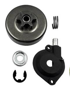lot 12428 image: eosorssa 501628301 38 Sprocket Clutch Drum Kit with Worm Gear & Oil Pump, Fit for Poulan Pro P3314 P3416 P3816 PP4218A P3516PR PP3516AVX P4018WT PP4218AVX 4218AVX Replaces 530057905