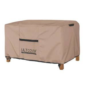 lot 18379 image: ULTCOVER Outdoor Coffee Table Cover, Waterproof Rectangular Patio Small Side Table Cover 50x30x18 inch
