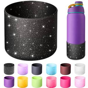 lot 20257 image: ALLVANA Silicone Water Bottle Boot for Owala 32 oz, Anti-Slip Protective Sleeve for Owala FreeSip, Twist & Flip Stainless Steel Water Bottle, Protective Bottom Base Cover