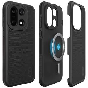 lot 20281 image: TUDIA MergeGrip Magsafe Compatible for OnePlus 15 5G Case (2025) - Military Grade Drop Tested Dual Layer Shockproof Slim Rugged Heavy Duty Tough Protective Phone Case Cover - Black