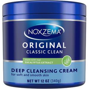lot 20300 image: Noxzema Classic Clean Cream, Original Deep Cleansing 12 oz (Open)