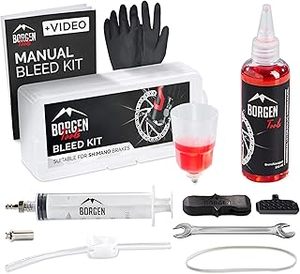 lot 2104 image: Borgen Tools Hydraulic Disc Brake Bleed Kit for Shimano
