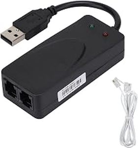 lot 4103 image: USB 2.0 External 56K Fax Modem V.92V.90 Model FM2