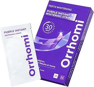 lot 4136 image: Orrhomi Purple Instant Teeth Whitening Strips