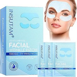 lot 10483 image: Insutam Facial Wrinkle Patches - Forehead & Eye Set