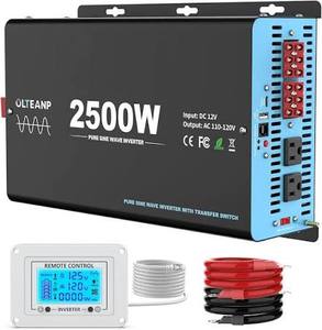 2500W Pure Sine Wave Power Inverter