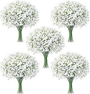 lot 17355 image: 100pcs Artificial White Flowers