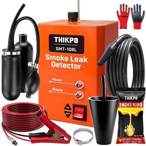 lot 1031 image: THIKPO Quickly get Smoke Automotive Smoke Machine, EVAP Vacuum Leak Tester, Built-in Air Compressor, 40ML OEM Approved Smoke Fluid, 12V DC Smoke Leak Detector