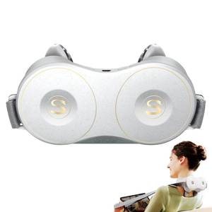 lot 1037 image: SKG H7 Neck Massager for Pain Relief Deep Tissue, Shiatsu Neck and Shoulder Massager 4D Electric Kneading Massager with Heating Relax at Home Office Car, Gift for Men Women, Maye Muskfts Choice