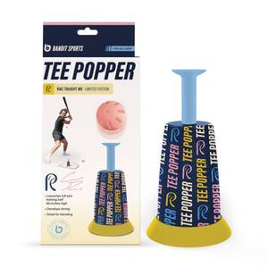 lot 1059 image: Bandit Sports Coach RAC Tee Popper, Durable Nylon Strength for Long-Lasting Hitting, Batting Tee, Baseball Training for Practicing Hitting Without a Pitcher (Ball not Included)