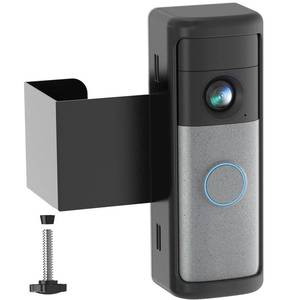 lot 2000 image: Anti-Theft Ring Doorbell Mount Compatible with Battery DoorbellProPlus(2nd Gen), No-Drill Doorbell Mounting Bracket Accessories for Inward Swing Door