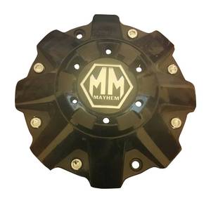 lot 2001 image: Mayhem Wheels C108040B01 81222090F-1 C108010B C806801-1CAP Gloss Black Center Cap