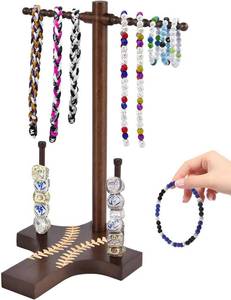 lot 2006 image: Zymvexor Wooden Jewelry Towers Baseball or Softball Drip Necklace Organizer Holder, Championship Ring Display Holder, Baseball or Softball Ring Display Holder Display, Gifts for Kids or Friends