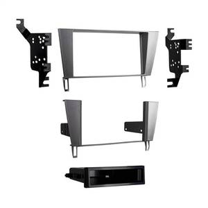lot 2030 image: Metra 99-8161S Double DIN Dash Kit for Select 2002-2010 Lexus SC430 Vehicles (Silver)