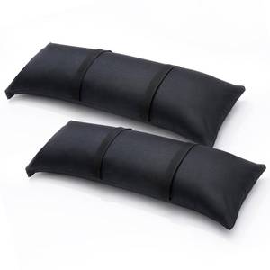 lot 2272 image: Malomke Sand Bags for Weight, 2 x 44 LBS Fillable Black Empty SandBags for Umbrella Base, Outdoor Cantilever Patio Umbrella Stand, Backyard Furniture, Trampoline(Without Sand)(2, Black)
