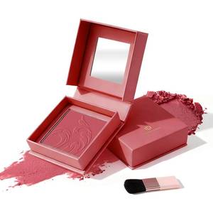 lot 2317 image: Color Nymph Powder Blush Makeup, Matte Red Blush with Brush, Natural Lightweight Finish, Smooth, Blendable and Long-Lasting, Gentle Formula for All Skin, Cruelty-Free and Vegan - 03# Eos
