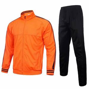 lot 2396 image: Nothinchan Menfts Tracksuits 2 Piece Long Sleeve Athletic Full Zip Sweatsuits Jogging Suits Set(Orange,3XL)