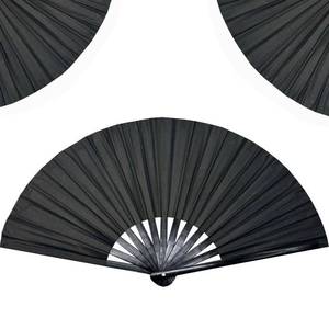 lot 2439 image: Boots on The Ground Fan,2025 New Large Holographic Folding Hands F an Line Dance Popping Fans,Boots on The Ground Hand Fan,Folding Hand Classic Style Fans Bamboo Ribs Hands Held Chinese (Black)