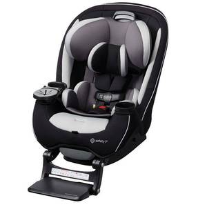 lot 3971 image: Safety 1st Grow and Go Extend n Ride LX All-in-One Car Seat - Black Pepper 18.7 lbs, 5 lbs Minimum Rear Facing, Multi-Position Recline, Cup Holder