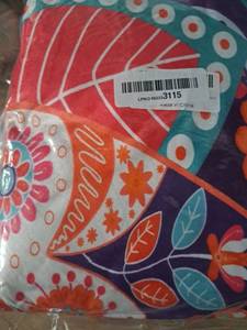 lot 4149 image: Boho Floral Blanket Gifts for Women Girls Mom Wife Motherfts Day Christmas Birthday Presents Colorful Bohemian Flower Rustic Decor Bedroom Living Room Couch Sofa Kids Adults Soft Flannel Throw 60inx50in