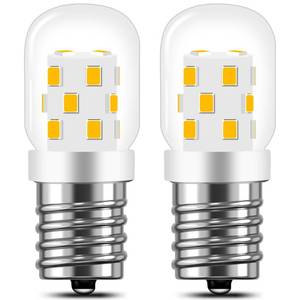 lot 6006 image: AMI PARTS LED Microwave Light Bulbs Under Hood, Warm 3000K,E17 LED Bulb for Range Hood, 8206232A Over Stove Appliance 2 Packs