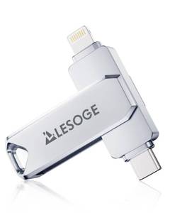 lot 6011 image: MFi Certified 256GB Flash Drive for iPhone Photo Stick Thumb Drive, USB Memory Stick iPhone Flash Drive for Photos Videos, High Speed Jump Drive External Storage for iPhoneiPadAndroidPC (Silver)