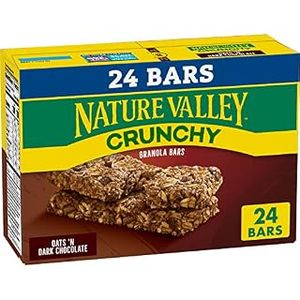lot 6421 image: Nature Valley Crunchy Granola Bars, Oats �n Dark Chocolate, 12 ct, 24 bars (B0B1SDKVD5)