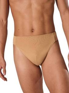 lot 8323 image: Capezio Menfts Reinforced Front-Lined Thong Dance Belt, Natural, Medium