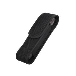 lot 12082 image: Flashlight Holster Nylon Pouch Holder Belt Adjustable Heavy Duty Flashlight Carry Case 5.5inx1.2in (Flashlight not Included) (2)