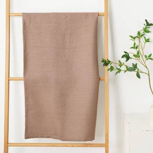 lot 12161 image: 100percent Linen Thick Bath Towels with Hanging Loop, 30 X 51 Inch Linen Beach Towel Luxury Lightweight Travel Bath Towel - Soft Dry Hair Towel for Bathroom Saunac Pool,Dark Khaki