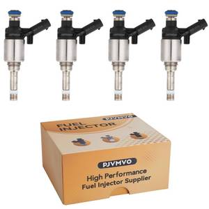 lot 12215 image: Set of 4 EA-888-Turbo 2.0L Fuel Injectors,Compatible withAudi 2.0 A4 A5 A6 Q5 2010-2016,Compatible withVW 2.0T Jetta Passat Gti CC 2008-2017 OE#06H906036AE (Used)